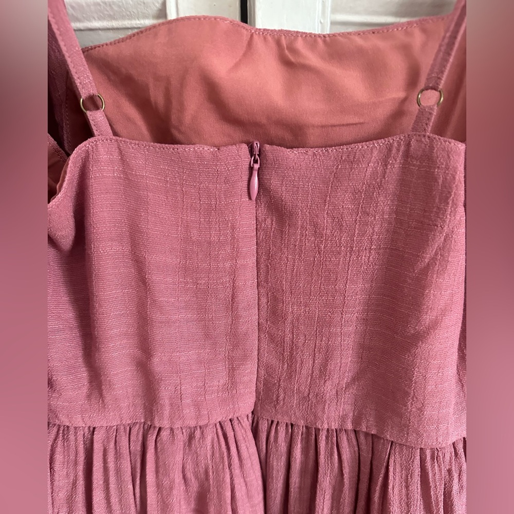 NWT JOYFOLIE Kids Pink Ruffled Dress - Size 12 - Picture 4 of 9